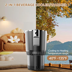 Smart Car 2-in-1 Hot And Cold Cup Drinks Holder