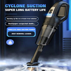 1pc 120W High-Power But Mini Cordless Vacuum Cleaner
